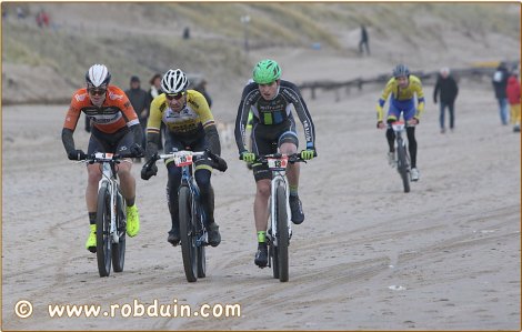 Sven maakte nog veel goed in de laatste kilometers. Foto: Rob Duin